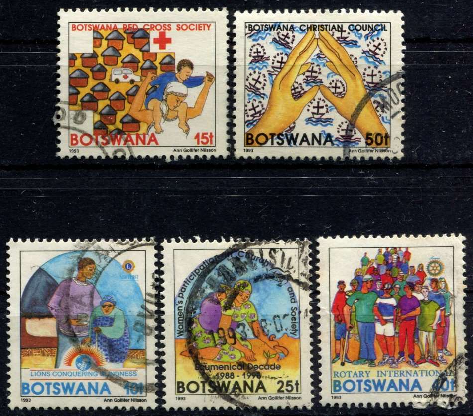 Botswana - 1993 - Used