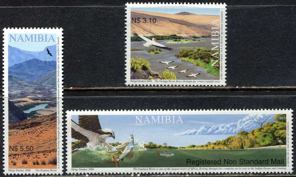 Namibia - Rivers - 2006 - MNH