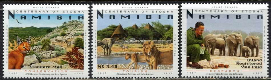 Namibia - Animals - 2007 - MNH