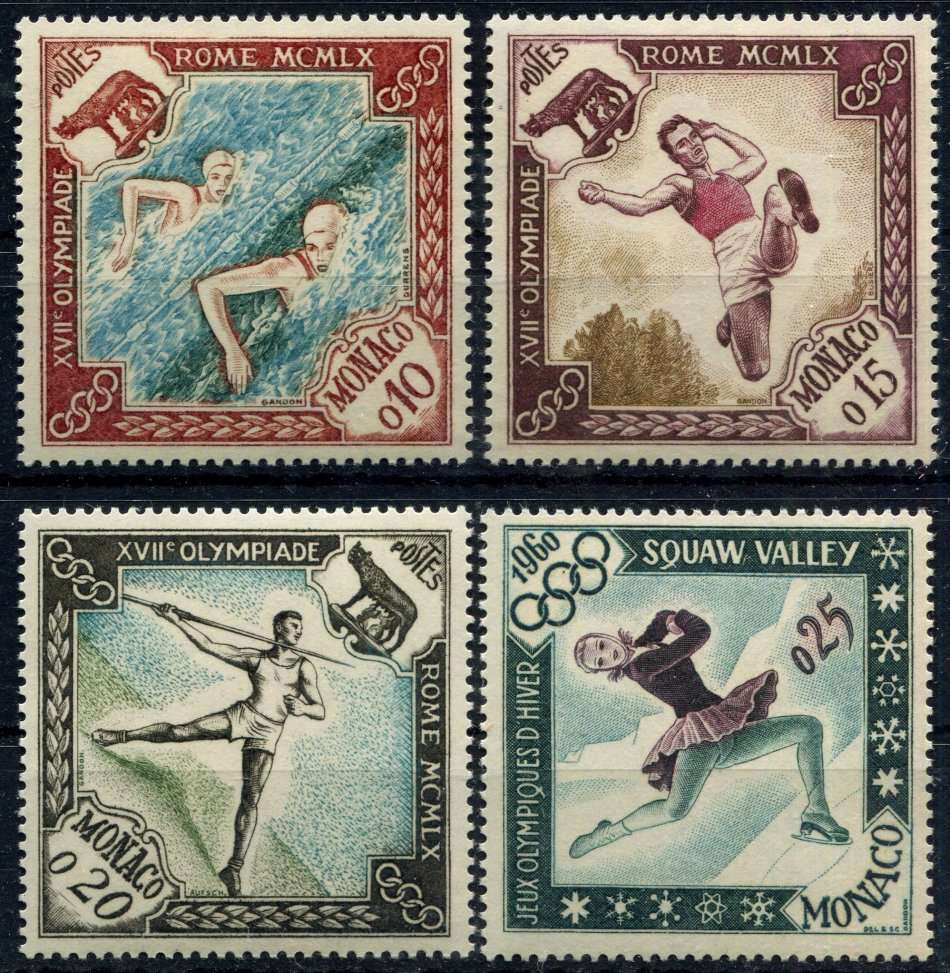 Monaco - Sport - 1960 - MNH