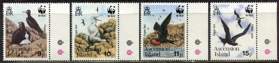 Ascension Island - Birds - 1990 - MNH