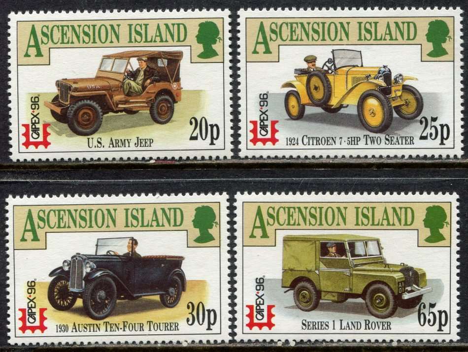 Ascension Island - Transport - 1996 - MNH