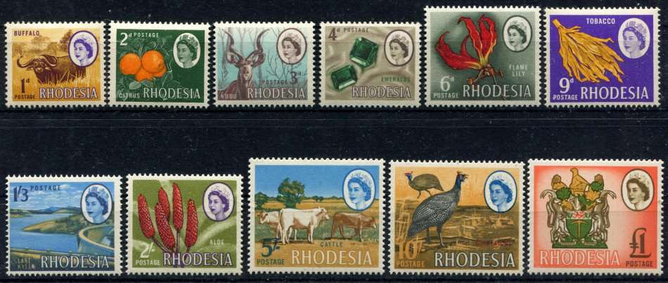 Rhodesia - 1966 - MNH - Mardon Printing