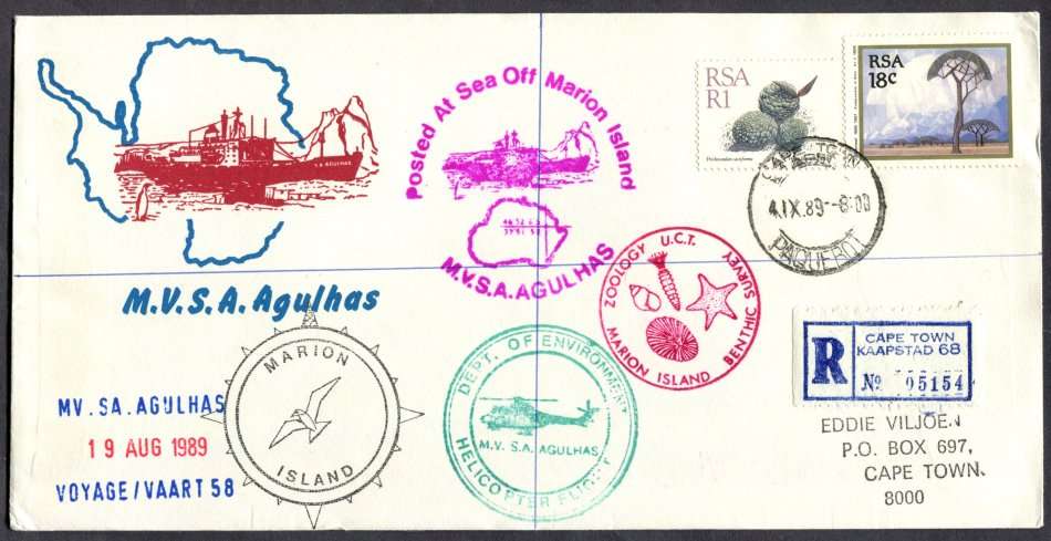 RSA - Registred Cover Posted at Sea