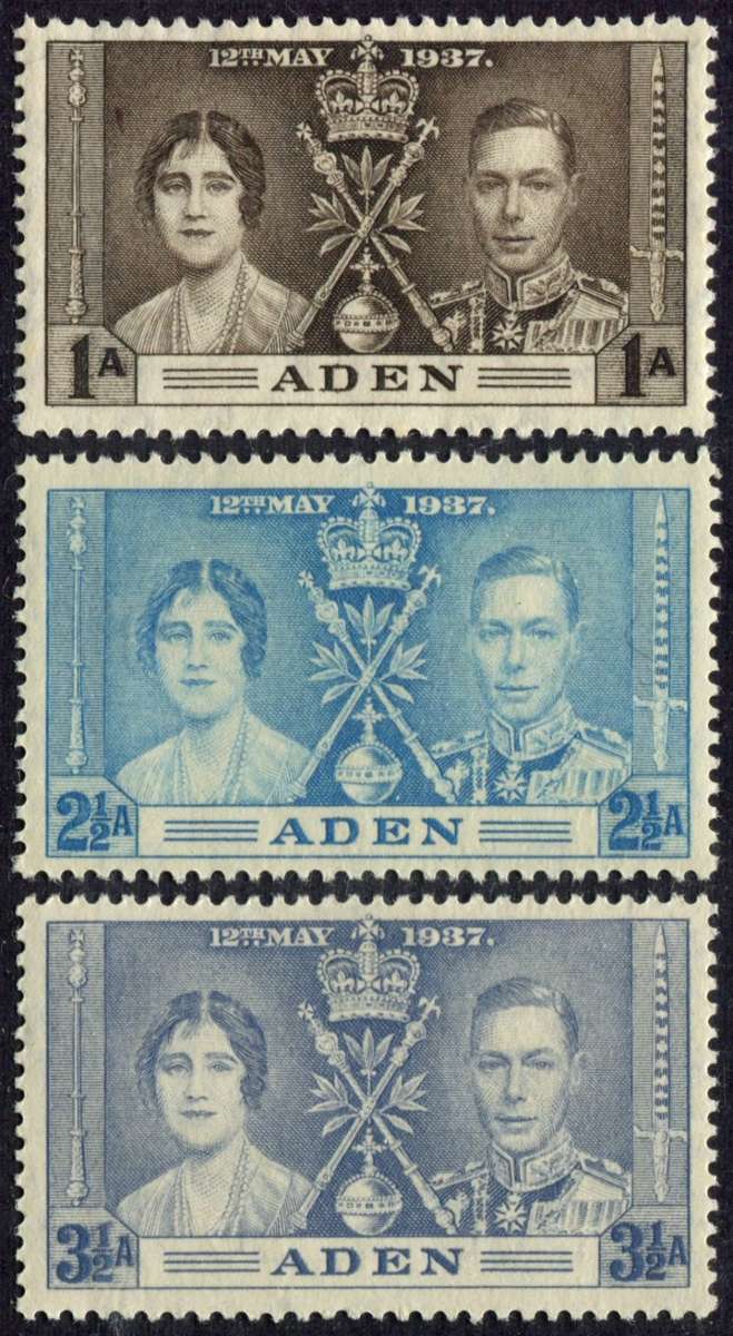 Aden - 1937 Coronation - MM