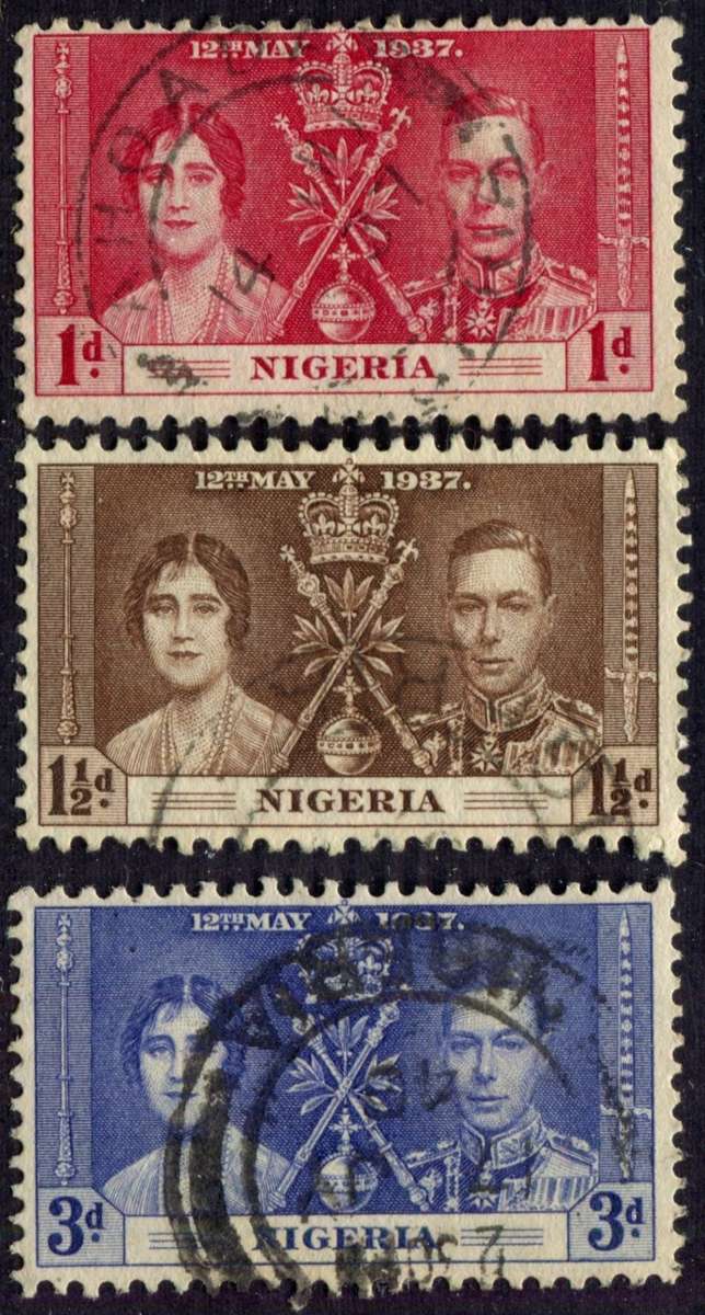 Nigeria - 1937 Coronation - Used