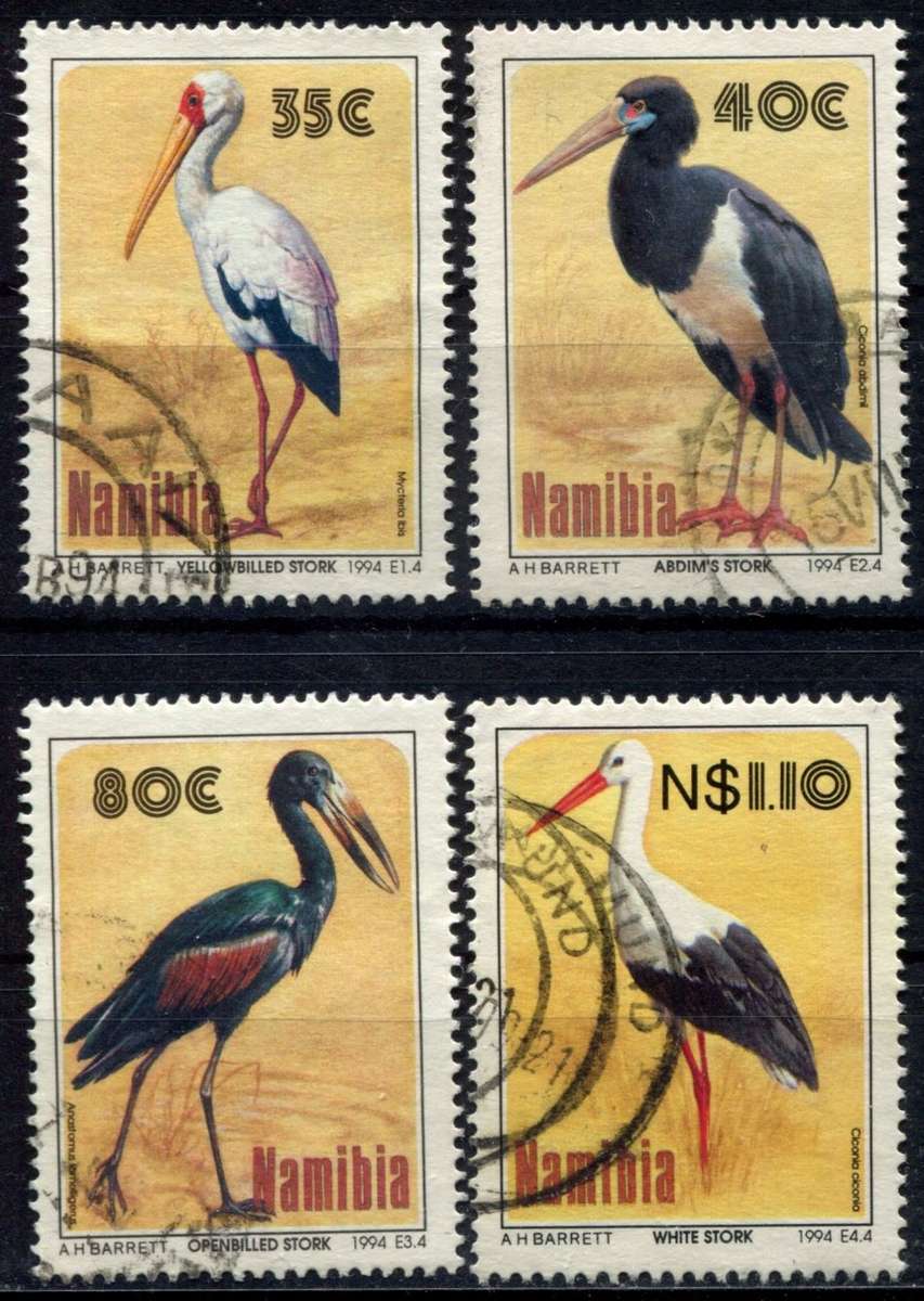 Namibia - Birds - 1994 - Used