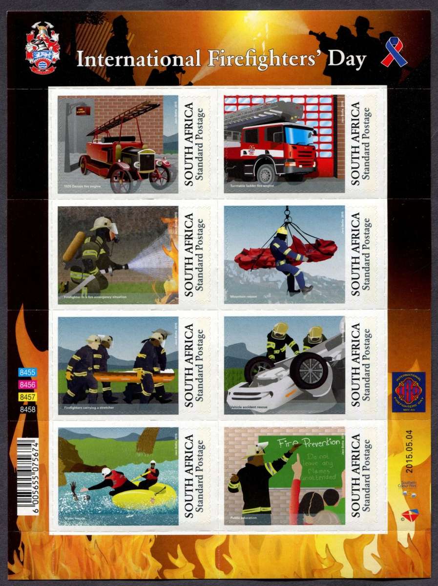 RSA - Full Sheet - 2015 - MNH
