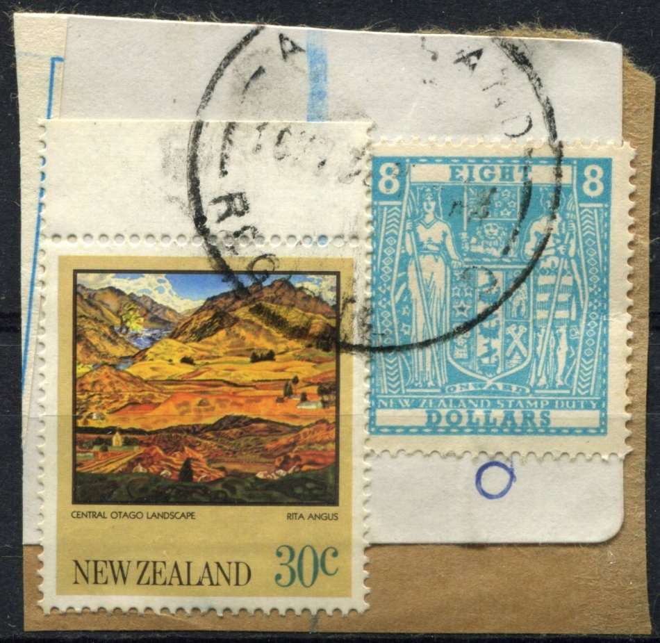New Zealand - Used On Piece