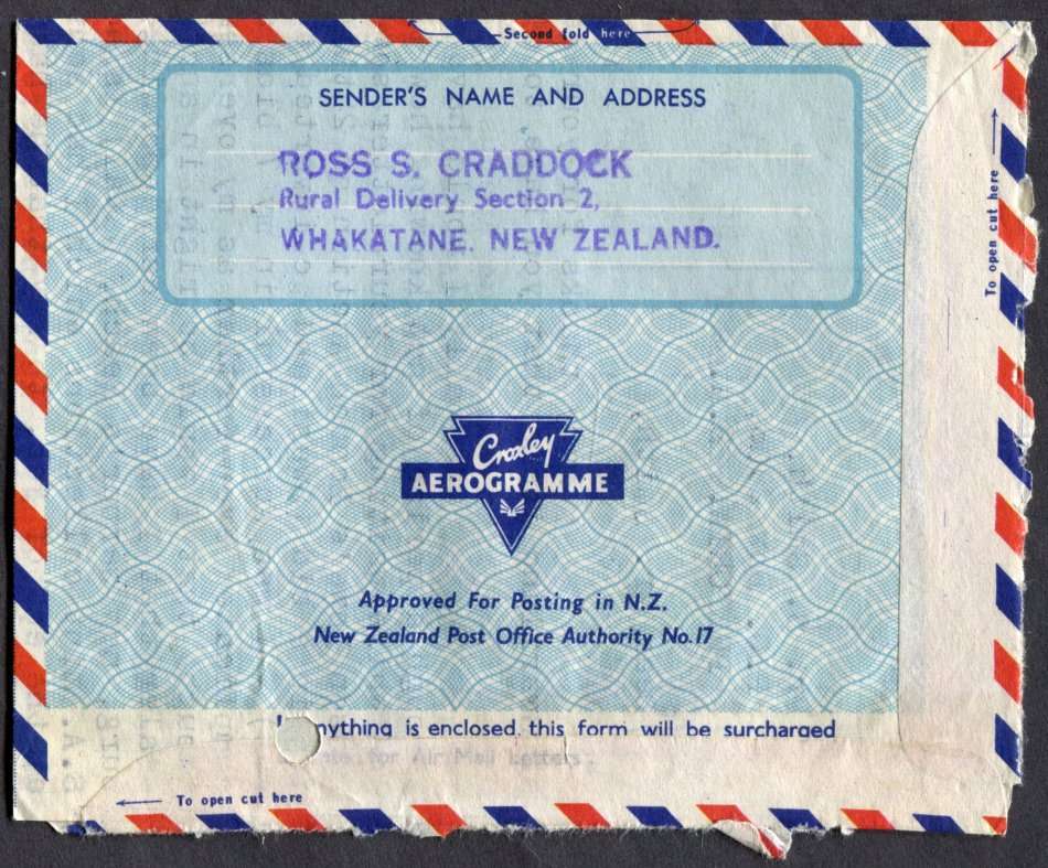 New Zealand - Aerogram