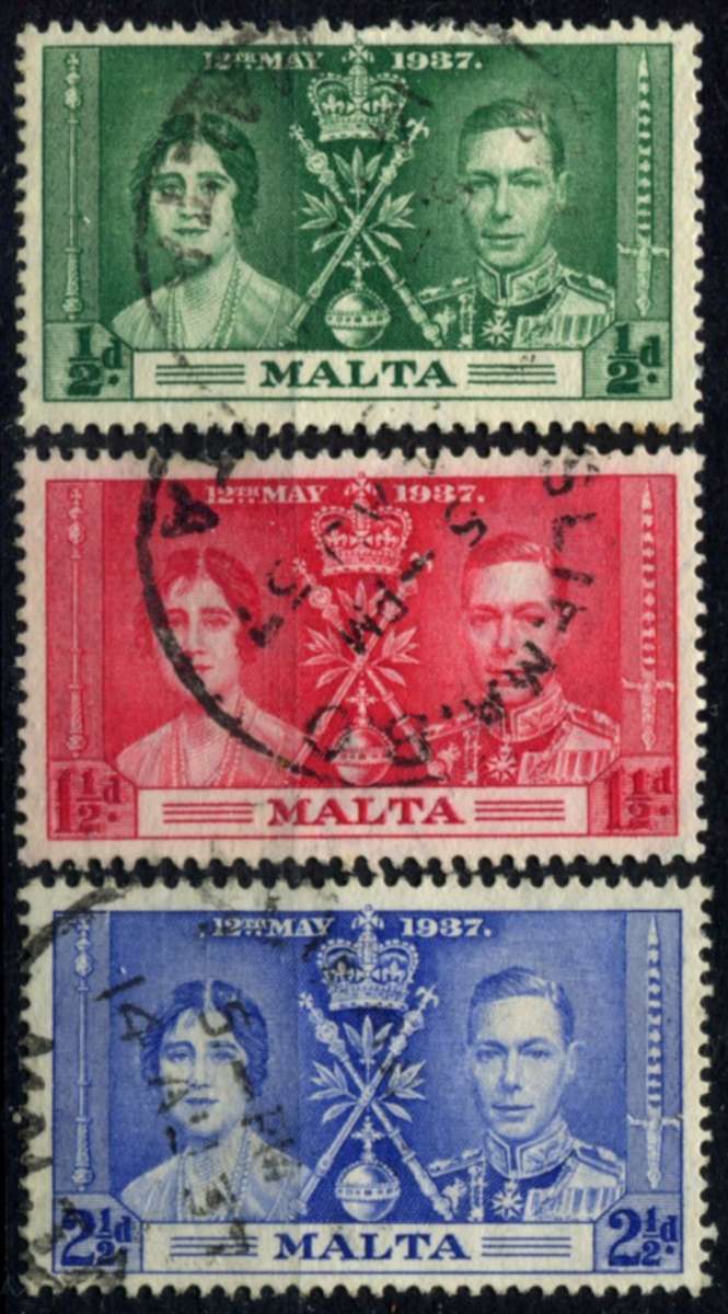 Malta - 1937 Coronation - Used