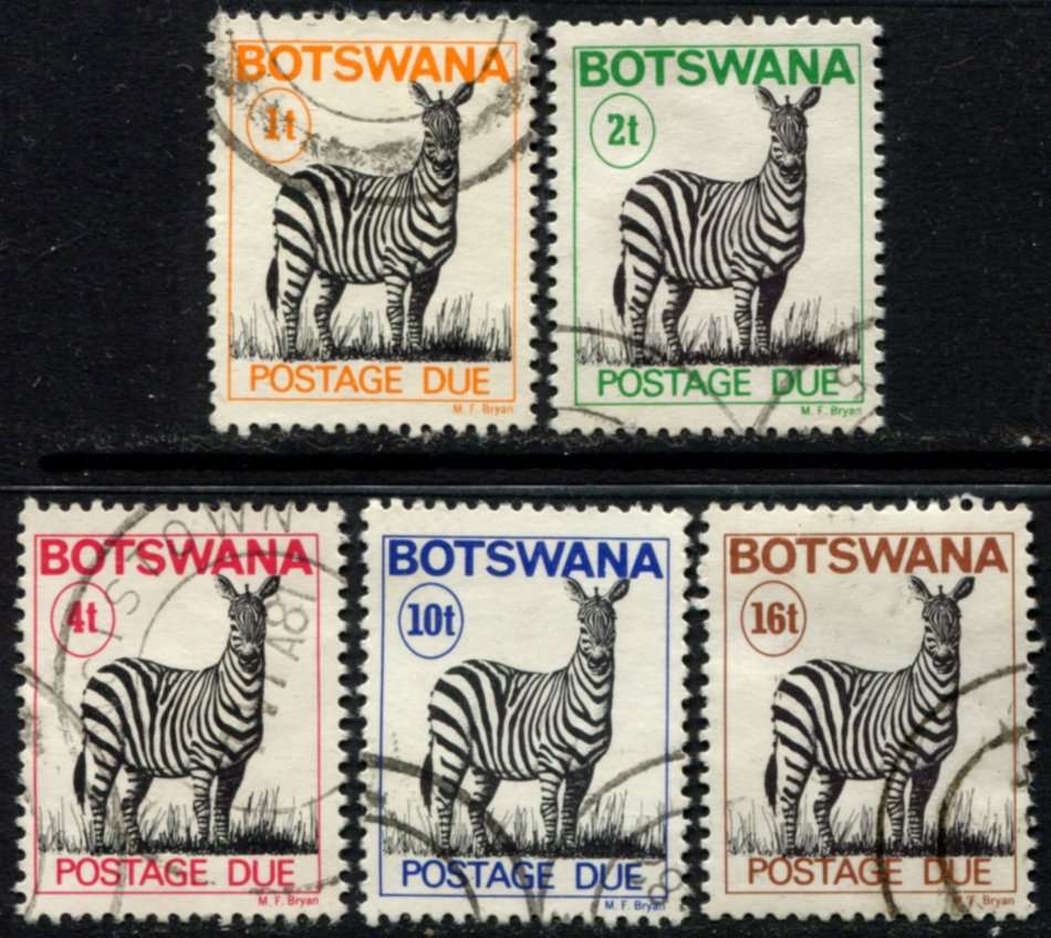 Botswana - 1977 - Perforation 12.5  - Used