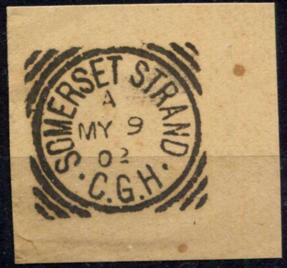 Cape Of Good Hope - Date Stamp On Piece