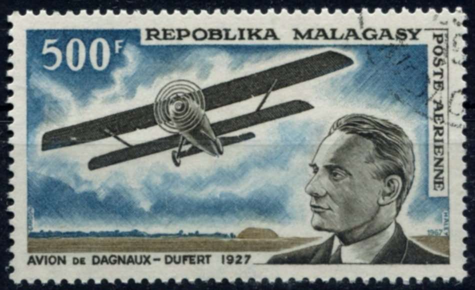 Malagasy - Aircraft - 1967 - Used(CTO)