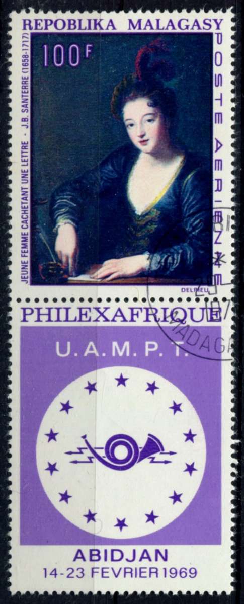 Malagasy -  Art - 1968 - Used(CTO)