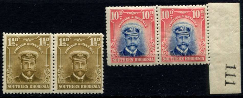 Southern Rhodesia - 1924 - MNH - Some Creasing