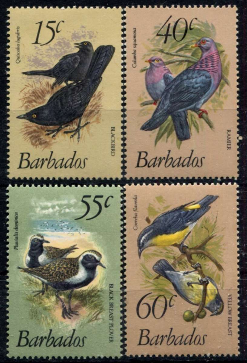 Barbados - Birds - 1979 - MNH