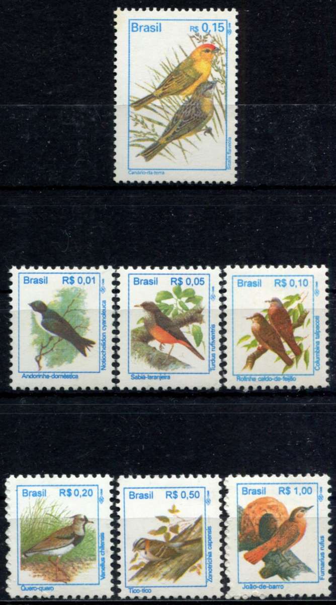 Brazil - Birds - 1994 - MNH