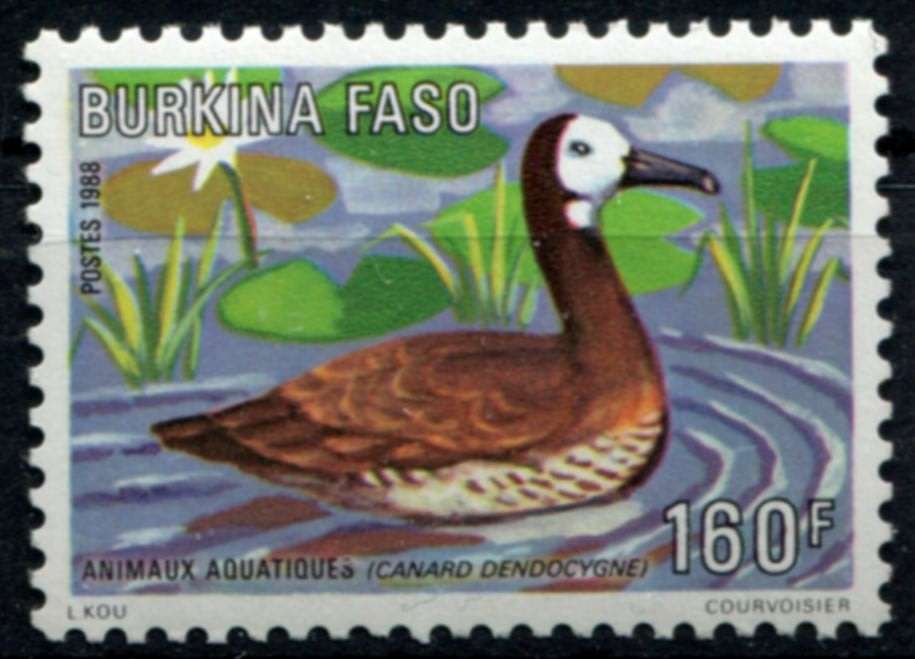 Burkina Faso - Birds - 1988 - MNH