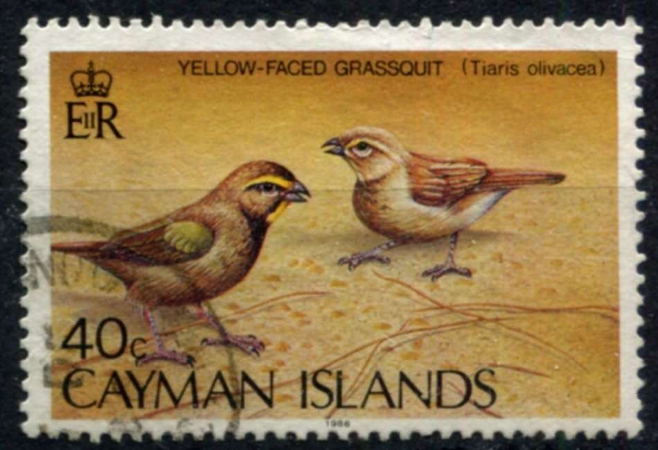 Cayman Islands - Birds - 1986 - Used