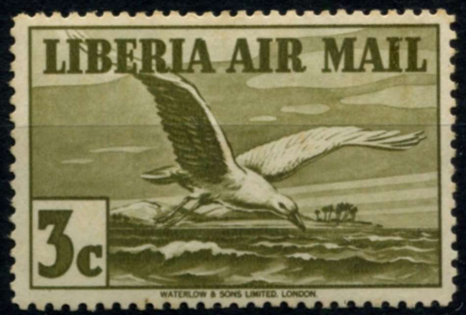 Liberia - Birds - 1938 - MM - Toned