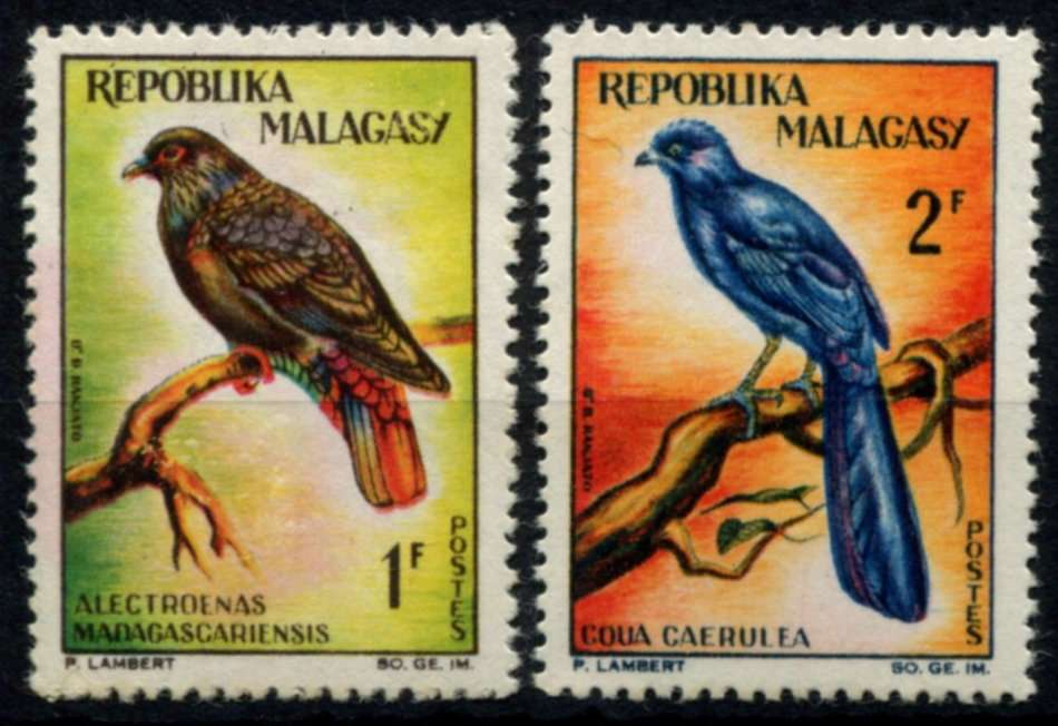 Malagasy - Birds - 1963 - MM