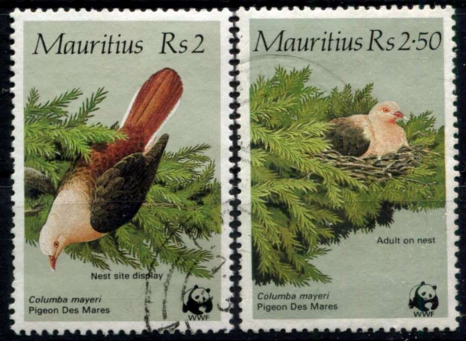 Mauritius - Birds - 1985 - Used