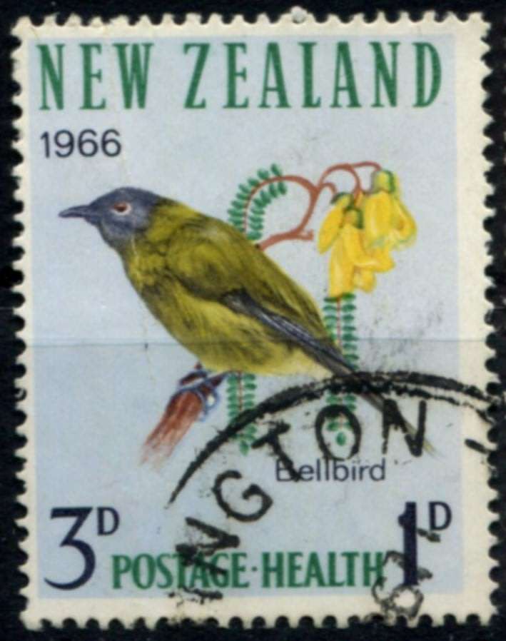 New Zealand - Birds - 1966 - Used