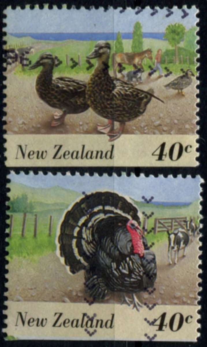 New Zealand - Birds - 1995 - Used