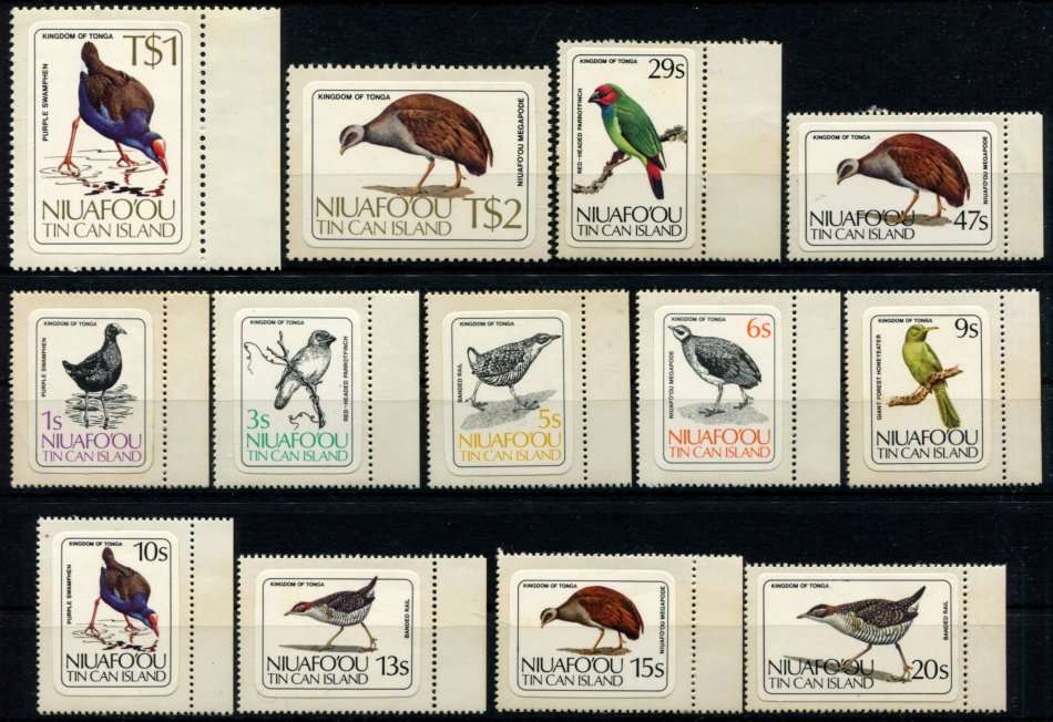 Niuafo'ou - Tin Can Island - Birds - 1983 - MNH