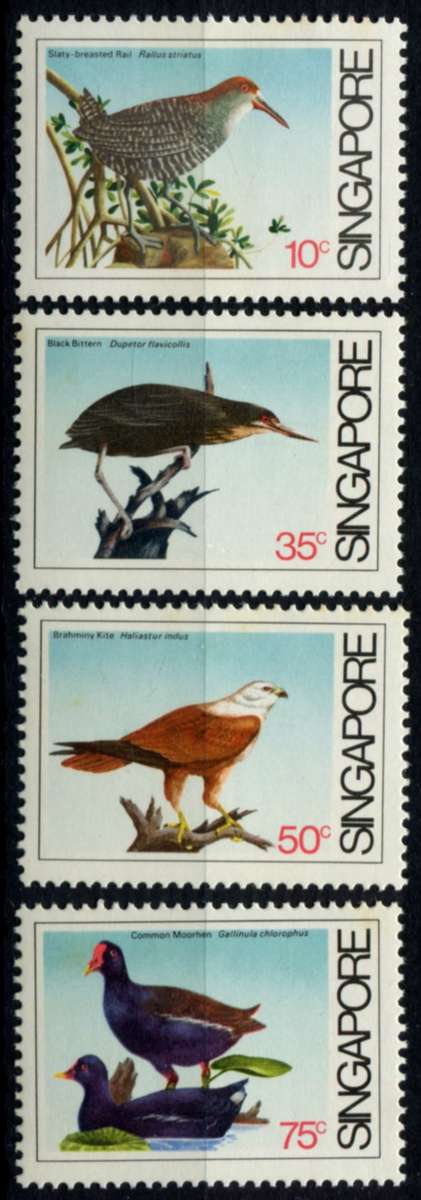 Singapore - Birds - 1984 - MNH