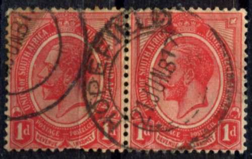 Union of SA - 1913 - Used