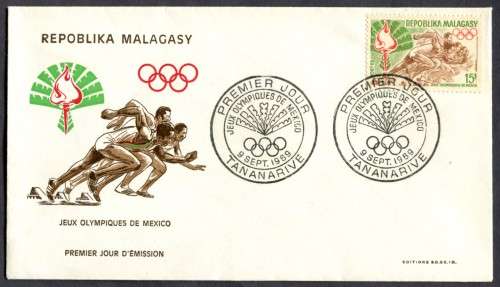 Malagasy - FDC - 1969