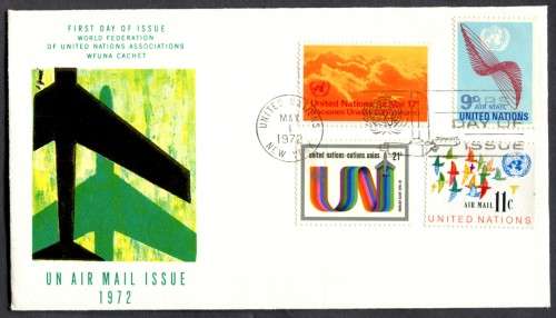 UN New York - FDC - 1972