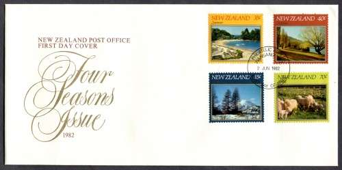 New Zealand - FDC - 1982