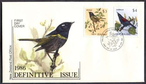 New Zealand - FDC - 1986