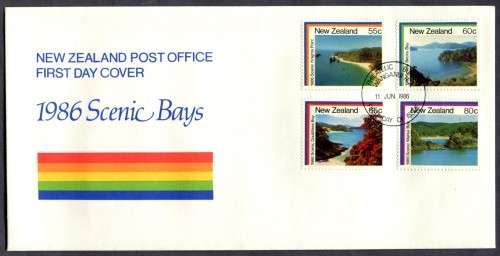 New Zealand - FDC - 1986