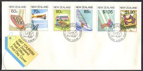 New Zealand - FDC - 1987