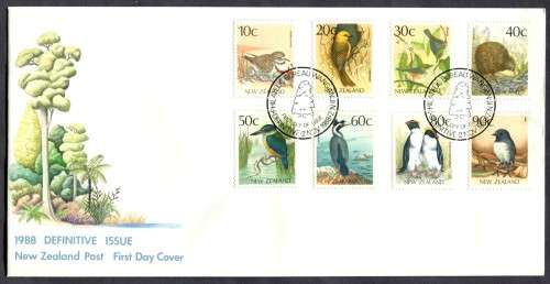 New Zealand - FDC - 1988