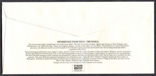 New Zealand - FDC - 1989