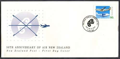 New Zealand - FDC - 1990