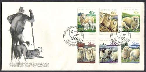 New Zealand - FDC - 1991