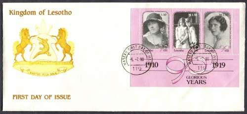 Lesotho - 1 X FDC - 1990