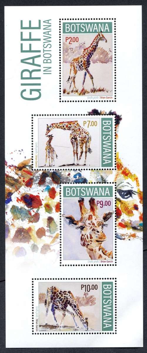Botswana - Animals - Miniature Sheet - 2022 - MNH