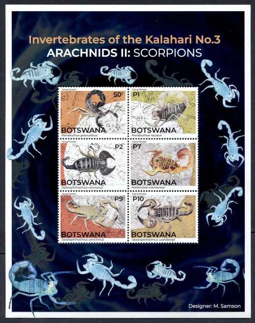 Botswana - Animals - Miniature Sheet - 2020 - MNH