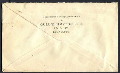 Southern Rhodesia - Cover