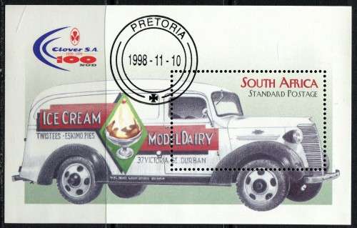 RSA - Miniature Sheet - 1998 - Used(CTO)