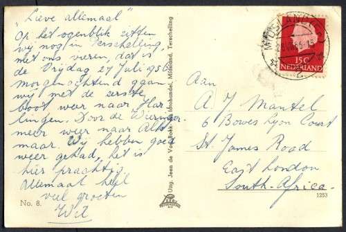 Netherlands - Post Card