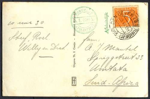 Netherlands - Post Card