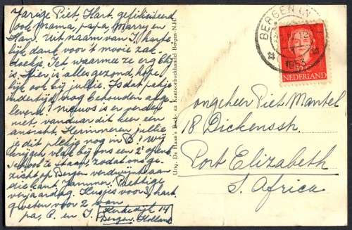 Netherlands - Post Card